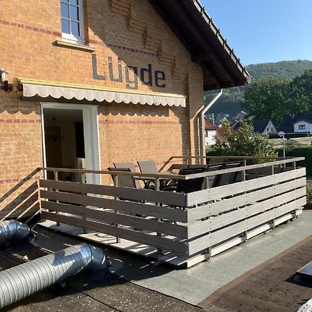 Ferienwohnung Im Bahnhof Luegde Exteriér fotografie