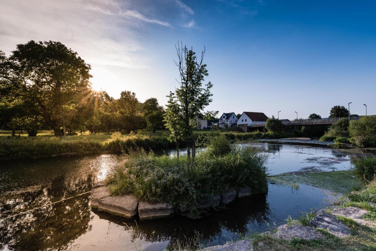 Ferienwohnung Im Bahnhof Luegde Exteriér fotografie